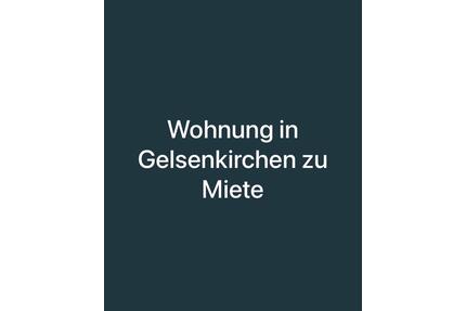 3,5 Raumwohnung in Gelsenkirchen