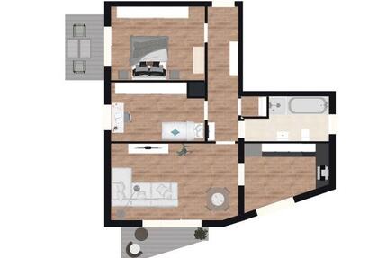 Gemütliche 3ZKB-Wohnung in Rohrbach | 2 Balkone und TG-Stellplatz - Ober-Ramstadt