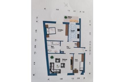 Eigentumswohnung Schleswig Friedrichsberg zu verkaufen - Tolk