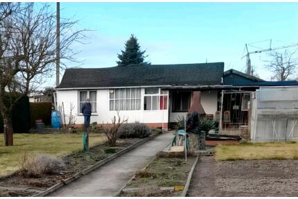 Garten im Kleingartenverein 