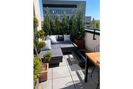 75qm Penthouse mit 2 Terrassen zur Zwischenmiete 6-24 Monate - Frankfurt am Main Sachsenhausen Süd