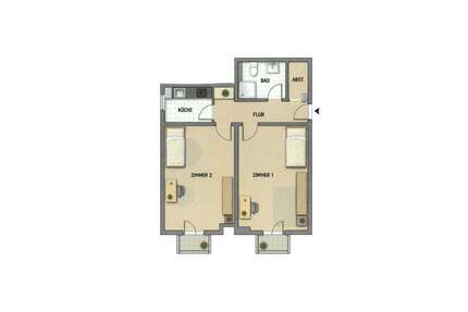 Wohnung zum Kaufen in Dossenheim 249.000,00 € 50 m²