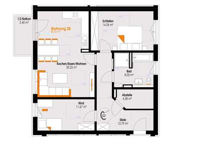 Wohnung zum Kaufen in Füssen 549.000,00 € 86.56 m²
