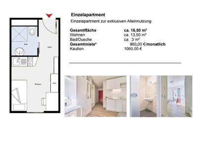 Modern furnished studio apartment from May 1st (1–3 months) - Berlin Treptow-Köpenick