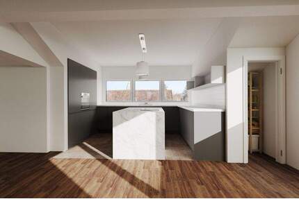 OFFENE BESICHTIGUNG 28.03 Dachgeschoss mit offenem Wohnkonzept | Erstbezug - Niedermotzing