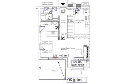 Neubau-Maisonettewohnung mit Balkon in Freudenberg-Büschergrund