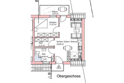 Neubauwohnung 2 Zimmer für Wochenendheimfahrer zur Vermietung - Heilsbronn