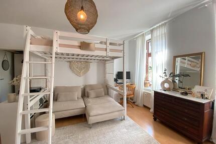 Charmante helle Einraumwohnung in der Leipziger Südvorstadt