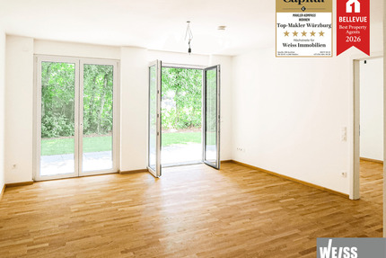Barrierefreie 2-Zimmer Erdgeschoss-Wohnung mit Terrasse ab 55 Jahren - Würzburg Frauenland