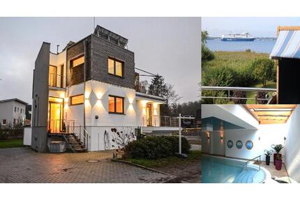 Wellnessoase mit Fördeblick und Schwimmbad nahe Kiel - Heikendorf