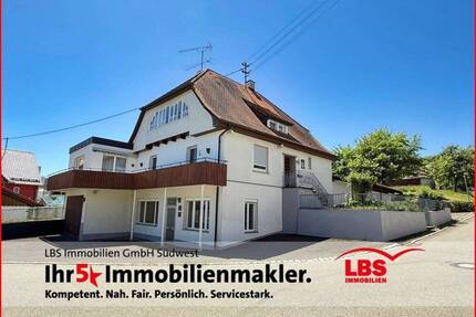 Beeindruckendes Wohnhaus mit Gewerberäumen + großer Garage nahe Bodensee - Sauldorf Krumbach