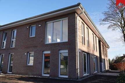 Großzügige moderne Obergeschosswohnung mit Einbauküche am Stadtrand von Esens! Neubau- Erstbezug!