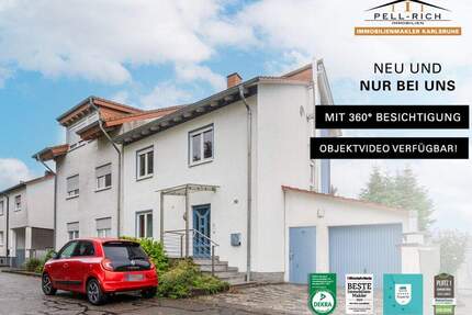 CHARMANT: Großzügiges Einfamilienhaus mit Anbau, Garten und Garage in Hochstetten - Linkenheim-Hochstetten / Hochstetten