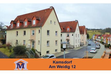 komplett sanierte 2-Raum-Wohnung, Bad mit Dusche - Unterwellenborn