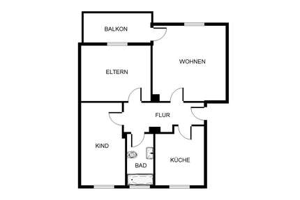 Wohnung zum Mieten in Gelsenkirchen 479,00 € 67.17 m²