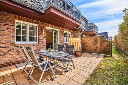 Geräumige 4-Zi. Wohnung mit West-Terrasse in Top-Strandlage Westerlands - Sylt