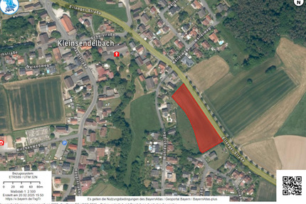 Entwicklungsgrundstück mit B.Plan Kleinsendelbach Kreis Forchheim