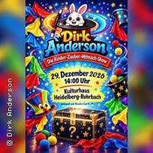 Dirk Anderson´s Zauberei für Kinder - Die Kinder-Zauber-Mitmach-Show