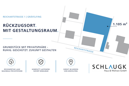 Grundstück zu verkaufen in Gräfelfing 2.950.000,00 € 1105 m²