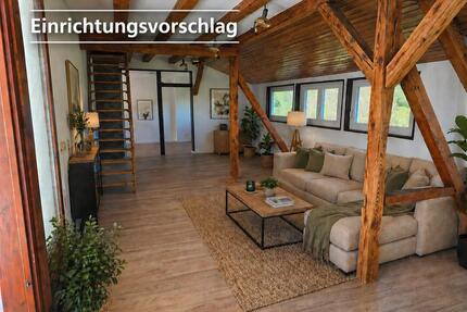 Erstbezug nach Sanierung: helle 2-Zi.-DG-Wohnung in Pforzheim