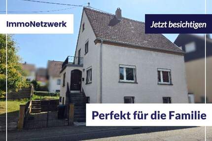 Einfamilienhaus mit Garage und Garten in zentraler Lage von Breitenbach