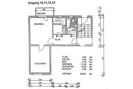 Gepflegte 2-Zimmer Wohnung mit Balkon in Magdeburg