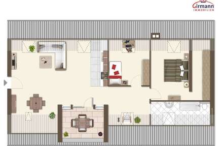 Wohnung zum Mieten in Lustadt 1.350,00 € 125 m²