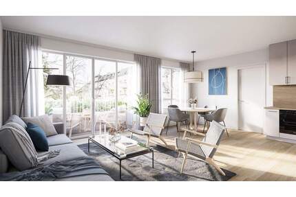 Baubeginn erfolgt: 3-Zimmer-Wohnung mit Ost-Balkon - Berlin Reinickendorf