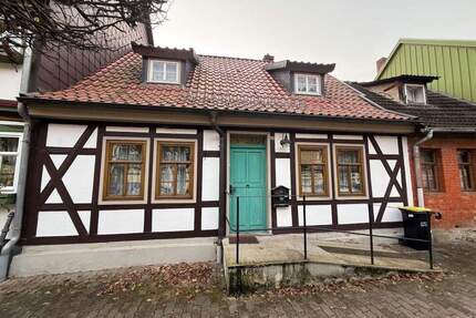 Romantisches Fachwerkhaus mit Bergwiese in Stolberg Harz - Südharz