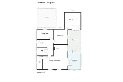 Gepflegter Bungalow mit Wintergarten, Kamin und großer Terrasse - Hohe Börde