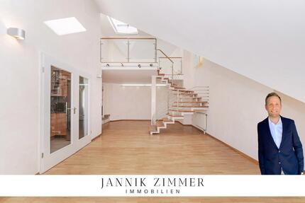 Sofort bezugsfrei: Maisonette mit Penthouse-Flair in Schwabing – neue Einbauküche & viel Licht - München Schwabing-Freimann