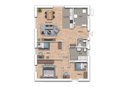 Haus zum Mieten in Hermannsburg 1.450,00 € 113 m²