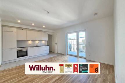 Attraktive 3-Zimmer Wohnung mit großem Balkon I Einbauküche I Fußbodenheizung | Stellplatz - Leipzig Volkmarsdorf