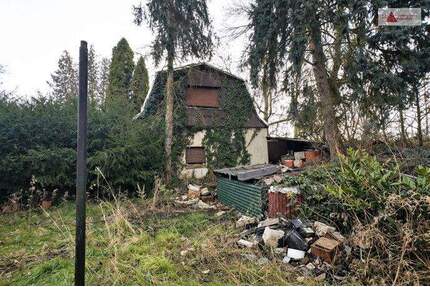 HainaRadefeld: 1.868 m² Grundstück nahe Schladitzer See, Haus sanierungsbedürftig, bei A14, Leipzig - Schkeuditz / Hayna