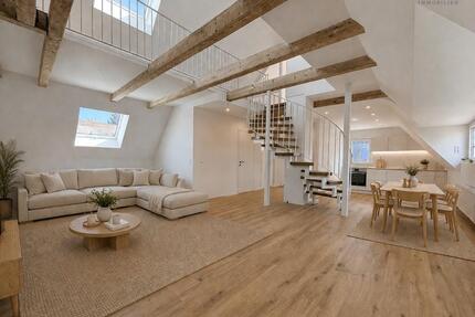 2-Zimmer-Maisonettewohnung in Bestlage am Wöhrder See - Erstbezug nach Sanierung - Nürnberg Altstadt, St. Lorenz