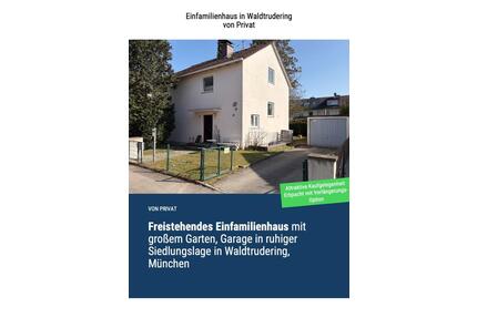 Freistehendes Einfamilienhaus in Waldtrudering - München Trudering-Riem