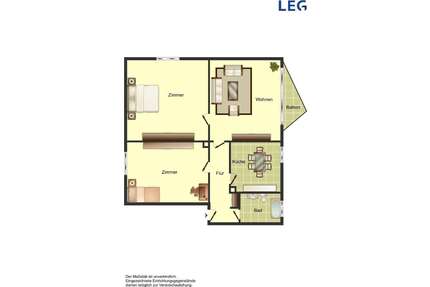 Wohnung zum Mieten in Ahlen 539,00 € 57.07 m²