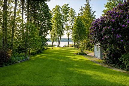 Privat Wohnen am Wandlitzsee –3.510 m² Areal mit Steg