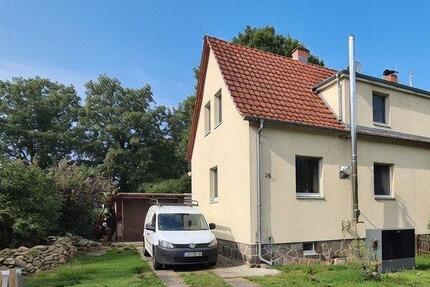 Neu sanierte Doppelhaushälfte mit großem Garten in Grünberg - Ottendorf-Okrilla