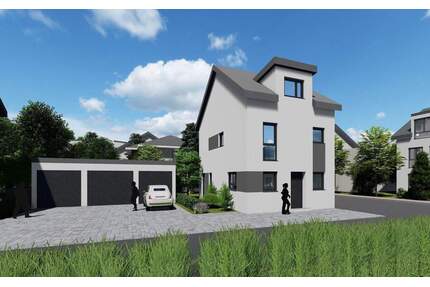 Neubau Haus freistehend - 432.400,00&nbsp;EUR Kaufpreis, ca.&nbsp; 103,80&nbsp;m&sup2;&nbsp;Wohnfl&auml;che in Biebesheim am Rhein (PLZ: 64584)