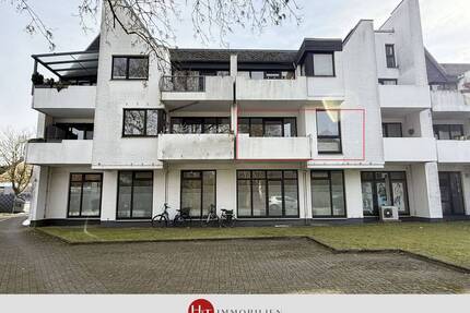 Helle 2-Zi.-Wohnung mit West-Loggia & Stellplatz - Stuhr Brinkum