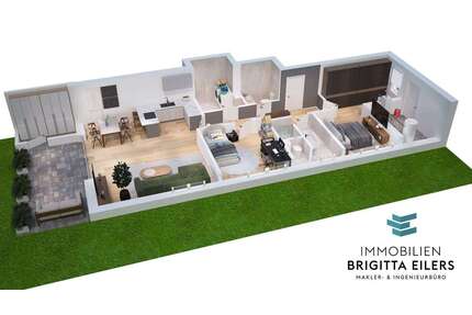 Wohnung zum Kaufen in Achim 499.000,00 € 106.97 m²