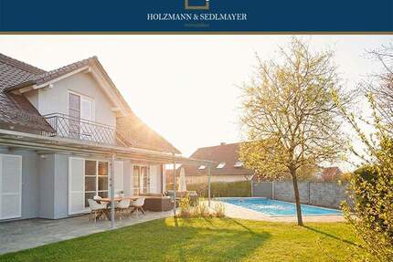 Wohnen mit Anspruch: Repräsentatives Einfamilienhaus mit Pool und hochwertiger Ausstattung - Altfraunhofen