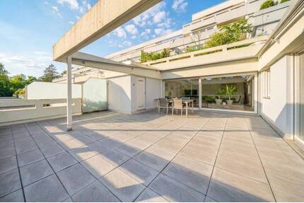 Haus im Haus: Attraktive 3-Zimmer Terrassenwohnung mit Garage, Stellplatz und großer Terrasse - Stuttgart Botnang