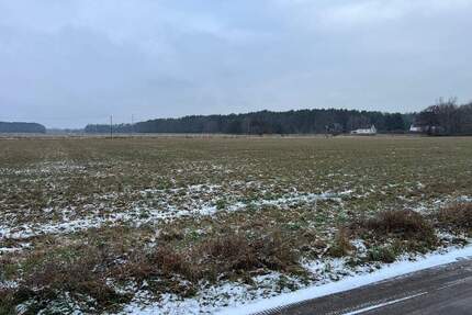 Traumgrundstück in Briesen-Blick ins Grüne