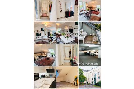 Moderne 125 m² Halbpenthouse-Wohnung in Düsseldorf nähe Arag Haus