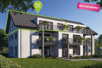 NEUBAU PROVIONSFREI! Hochwertige 4-Zimmer Wohnung in Zußdorf - Zussdorf