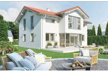 -Neuer Preis- NEUBAU Einfamilienhaus mit ca. 120 m² Wohnfläche plus 560 m² Grundstück in Finsing zum Verkaufen!