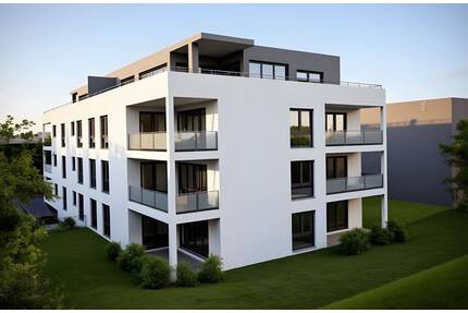 Neubau* Licht und klare Linien prägen das Ambiente. Schöne 2-Zimmer Wohnung mit Terrasse und Lift. - Lörrach