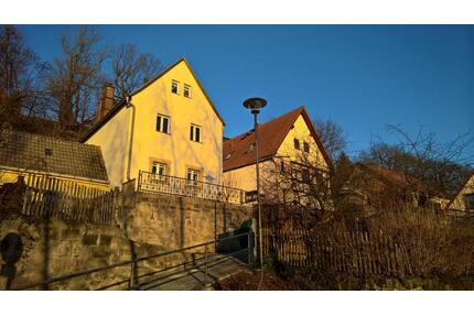 Haus in Pirna mit Garten - Weinhang in Pirna - Fachwerkhaus